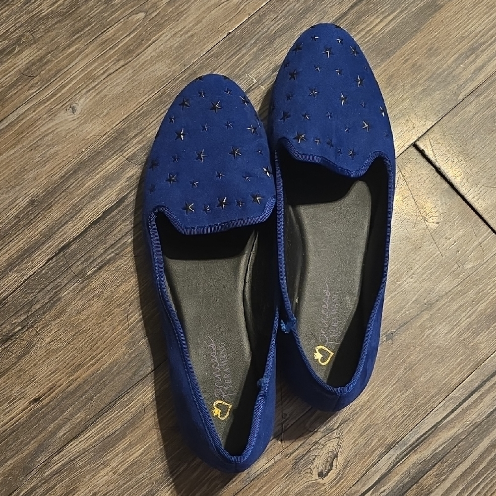 Princess Vera Wang Royal Blue Star Loafers